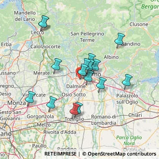 Mappa Via Camillo Benso Conte di Cavour, 24048 Treviolo BG, Italia (13.4575)