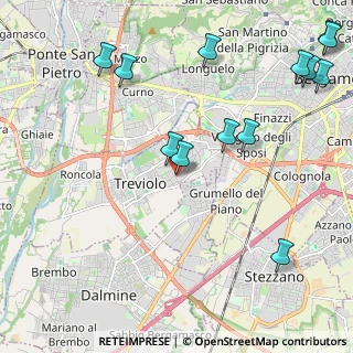 Mappa Via Giuseppe Garibaldi, 24048 Treviolo BG, Italia (2.72154)