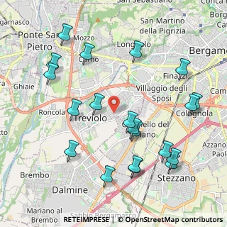 Mappa Via Giuseppe Garibaldi, 24048 Treviolo BG, Italia (2.311)