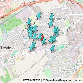Mappa Via Giuseppe Garibaldi, 24048 Treviolo BG, Italia (0.3535)