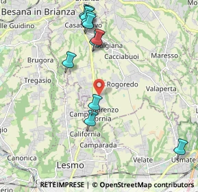 Mappa Via Sant'Anna, 23880 Casatenovo LC, Italia (2.23182)