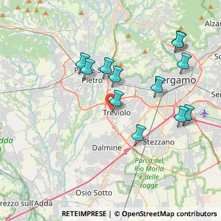 Mappa Via Udine, 24048 Treviolo BG, Italia (4.05333)