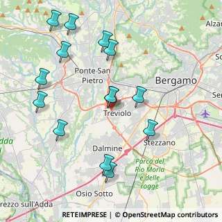 Mappa Via Udine, 24048 Treviolo BG, Italia (4.36214)