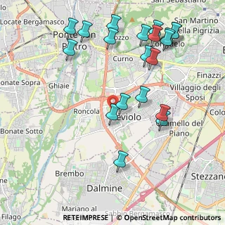 Mappa Via Udine, 24048 Treviolo BG, Italia (2.378)