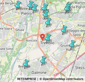 Mappa Via Udine, 24048 Treviolo BG, Italia (2.47692)