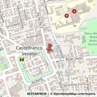 Mappa Corso 29 Aprile, 42, 31033 Castelfranco Veneto, Treviso (Veneto)