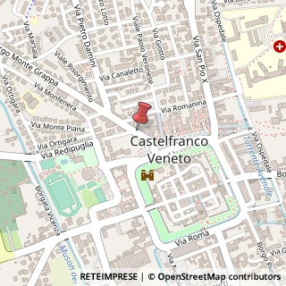 Mappa Borgo Monte Grappa, 22, 31033 Castelfranco Veneto, Treviso (Veneto)