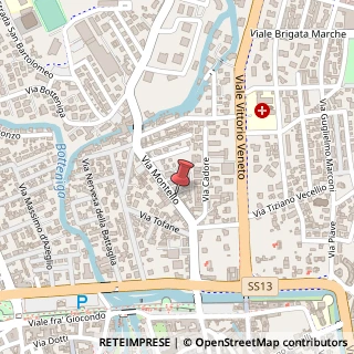 Mappa Via Montello, 30, 31100 Treviso, Treviso (Veneto)