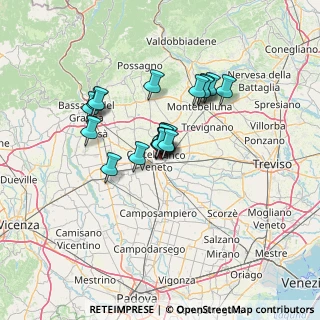 Mappa , 31033 Castelfranco Veneto TV, Italia (9.014)
