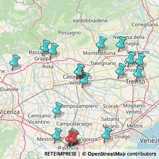 Mappa , 31033 Castelfranco Veneto TV, Italia (20.816)