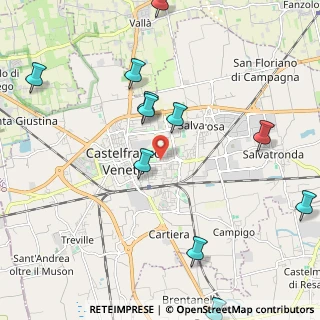 Mappa , 31033 Castelfranco Veneto TV, Italia (2.52545)
