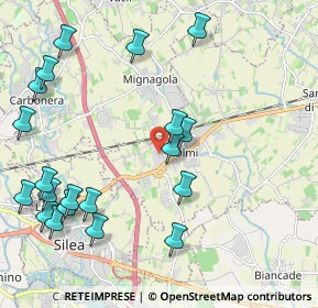 Mappa Via Verona, 31048 San Biagio di Callalta TV, Italia (2.5525)