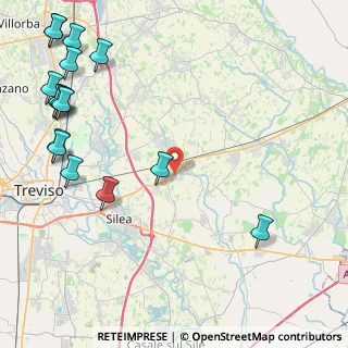 Mappa Via Bologna, 31048 San Biagio di Callalta TV, Italia (6.17813)