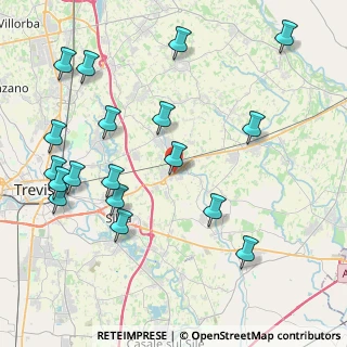 Mappa Via Bologna, 31048 San Biagio di Callalta TV, Italia (4.86167)