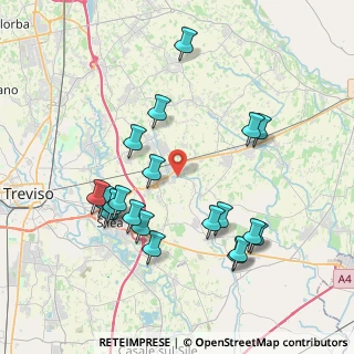 Mappa Via Alcide De Gasperi, 31048 San Biagio di Callalta TV, Italia (4.012)