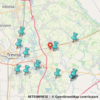 Mappa Via Udine, 31048 San Biagio di Callalta TV, Italia (5.15333)