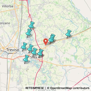 Mappa Via Udine, 31048 San Biagio di Callalta TV, Italia (3.23636)