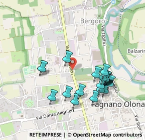 Mappa Via Moro Aldo, 21054 Fagnano Olona VA, Italia (0.4515)