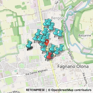 Mappa Via Moro Aldo, 21054 Fagnano Olona VA, Italia (0.28214)