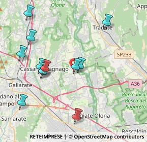 Mappa Via Moro Aldo, 21054 Fagnano Olona VA, Italia (4.26917)