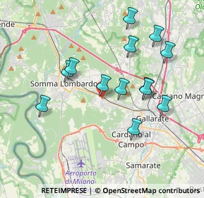 Mappa Via Milano, 21011 Casorate Sempione VA, Italia (3.63154)