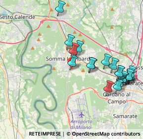 Mappa Via Bozza dei Salici, 21019 Somma Lombardo VA, Italia (4.218)