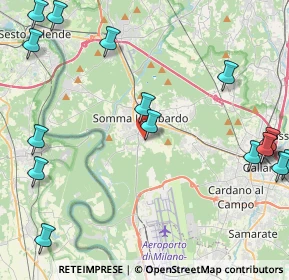 Mappa Via Bozza dei Salici, 21019 Somma Lombardo VA, Italia (6.42211)