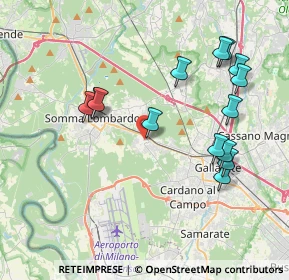 Mappa Via Venezia, 21011 Casorate Sempione VA, Italia (4.05429)
