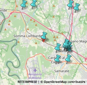 Mappa Via Venezia, 21011 Casorate Sempione VA, Italia (4.74786)