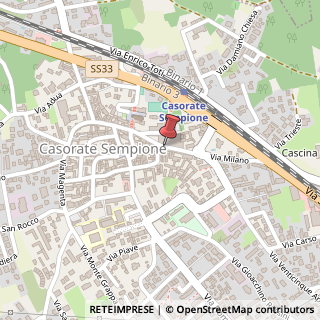 Mappa Via Milano, 62, 21011 Gallarate, Varese (Lombardia)