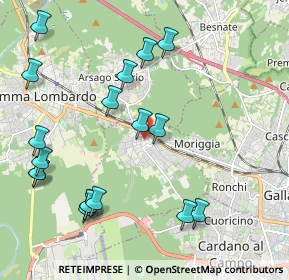 Mappa Via Venezia, 21011 Casorate Sempione VA, Italia (2.39722)