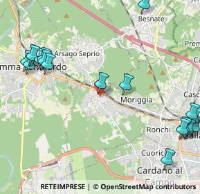 Mappa Via Venezia, 21011 Casorate Sempione VA, Italia (2.89167)