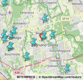 Mappa Via Piave, 21054 Fagnano Olona VA, Italia (2.74643)