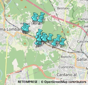Mappa SS33, 21011 Casorate Sempione VA, Italia (1.151)
