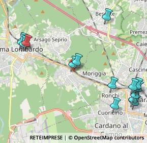 Mappa SS33, 21011 Casorate Sempione VA, Italia (2.742)