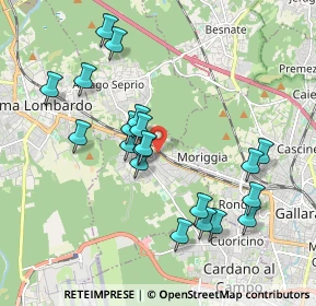 Mappa SS33, 21011 Casorate Sempione VA, Italia (1.8755)