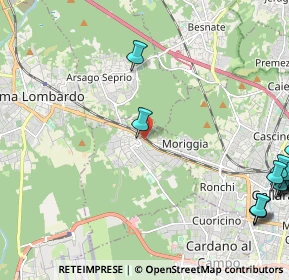 Mappa SS33, 21011 Casorate Sempione VA, Italia (3.49529)