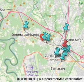 Mappa SS33, 21011 Casorate Sempione VA, Italia (3.7325)