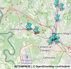 Mappa SS33, 21011 Casorate Sempione VA, Italia (4.00091)