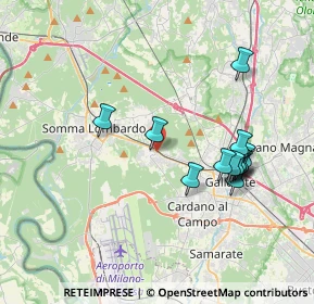 Mappa SS33, 21011 Casorate Sempione VA, Italia (3.59385)