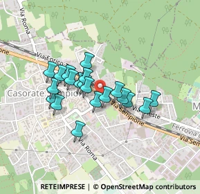 Mappa SS33, 21011 Casorate Sempione VA, Italia (0.326)