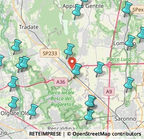 Mappa Via Caduti di Nassirya, 22076 Mozzate CO, Italia (5.85)