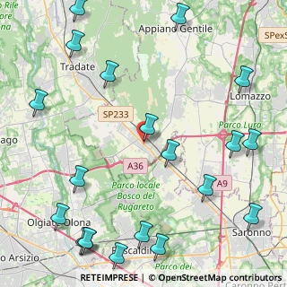 Mappa Strada Statale N., 22076 Mozzate CO, Italia (6.111)