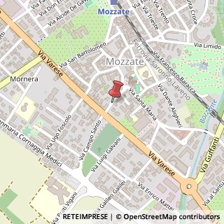 Mappa Via E. Montale, 1, 22076 Mozzate, Como (Lombardia)