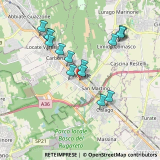 Mappa Strada Statale N., 22076 Mozzate CO, Italia (1.94267)