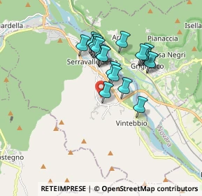 Mappa Via Mauro Barberis, 13037 Serravalle Sesia VC, Italia (1.435)