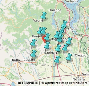 Mappa Via Mauro Barberis, 13037 Serravalle Sesia VC, Italia (11.24611)