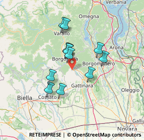 Mappa Via Mauro Barberis, 13037 Serravalle Sesia VC, Italia (10.6225)