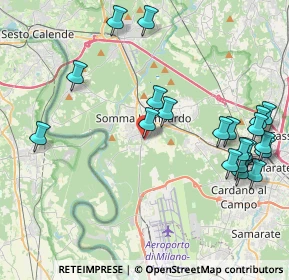 Mappa Via Gen. C. A. dalla Chiesa, 21019 Somma Lombardo VA, Italia (4.764)
