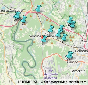 Mappa Via Gen. C. A. dalla Chiesa, 21019 Somma Lombardo VA, Italia (4.09357)